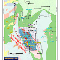 Corey Property Regional Mineral Occurrences & Ni Stream Sediment Geochemistry